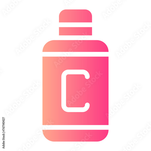 Vitamin c gradient icon