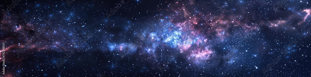 Stunning cosmic nebula with vibrant hues Stunning cosmic nebula with vibrant hues