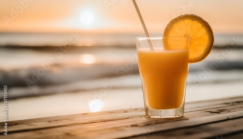 close up bright orange juice texture for health and nature waves