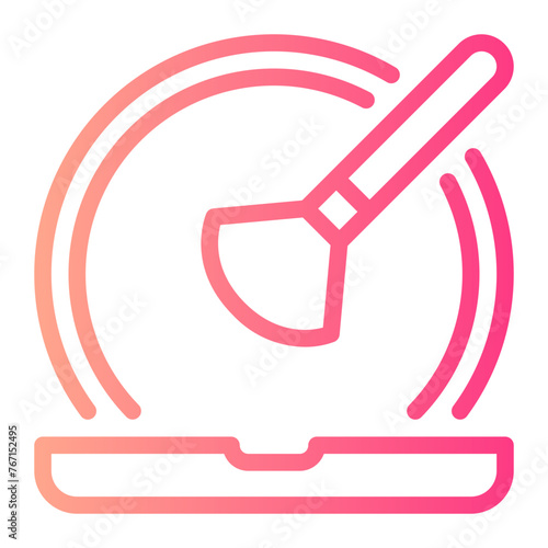 blush gradient icon