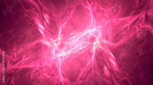 /imagine prompt: Abstract background, chaotic, energetic, neon pink background 