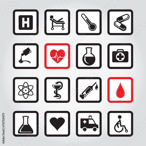 medic icons square