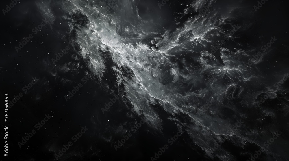 Abstract background, surreal, otherworldly, cosmic black background 