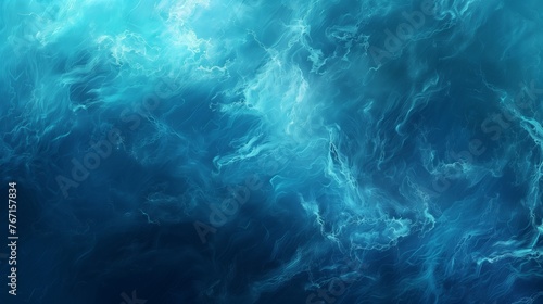 /imagine prompt: Abstract background, underwater, tranquil, cerulean blue background 