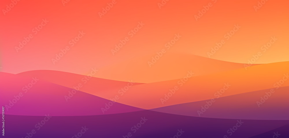 A vibrant sunset gradient background, transitioning from warm oranges to deep purples, providing a dynamic backdrop for graphic resources.