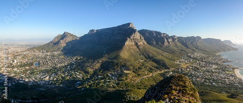 Table Mountain and 12 Apostles