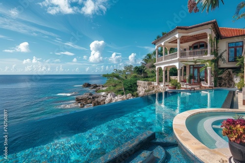 Luxurious Oceanfront Villa with Infinity Pool