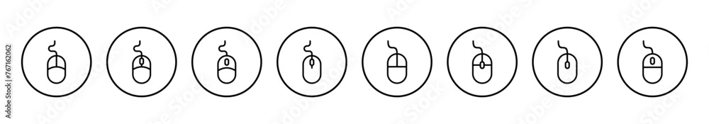 Mouse icon vector illustration. click sign and symbol. pointer icon vector. Mouse icon vector illustration. click sign and symbol. pointer icon vector.