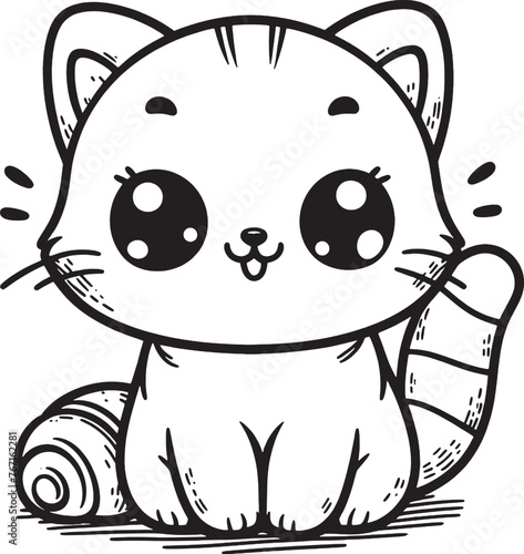 cartoon, vector, animal, cat, illustration, coloring, drawing, funny, line, fun, coloring book, children, sketch, pet, cute, lion, art, kitten, love, character, baby, outline, smile, design, comic,bla