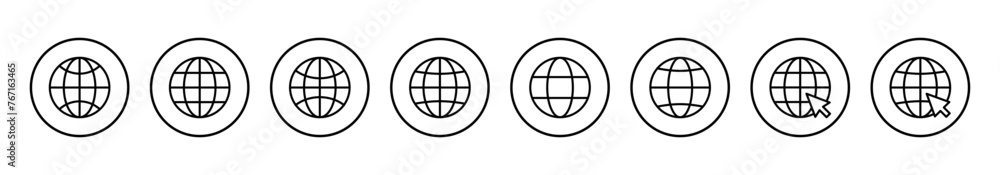 Web icon vector illustration. go to web sign and symbol. web click icon. Global search icon Web icon vector illustration. go to web sign and symbol. web click icon. Global search icon