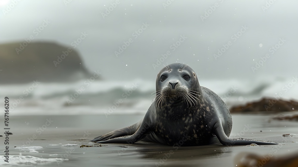 Fototapeta premium アザラシ