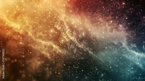 Ethereal galaxy background offering a glimpse into the wonders of the universe.