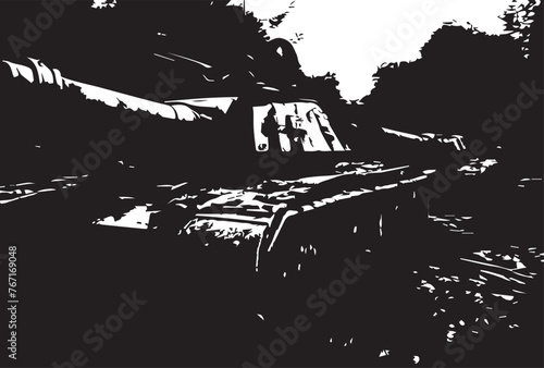 Battlefield Relics: Grunge Tanks Texture