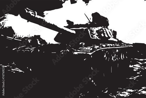 Battlefield Relics: Grunge Tanks Texture