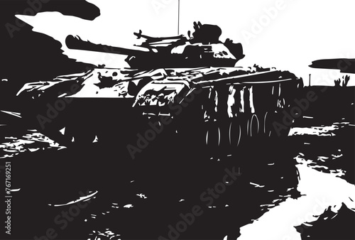 Battlefield Relics: Grunge Tanks Texture