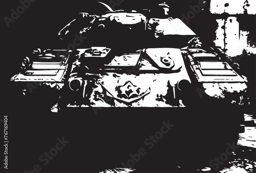 Battlefield Relics: Grunge Tanks Texture