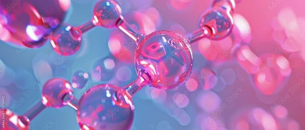 Artistic interpretation of a nitrogen molecule, N2, showcasing the ...