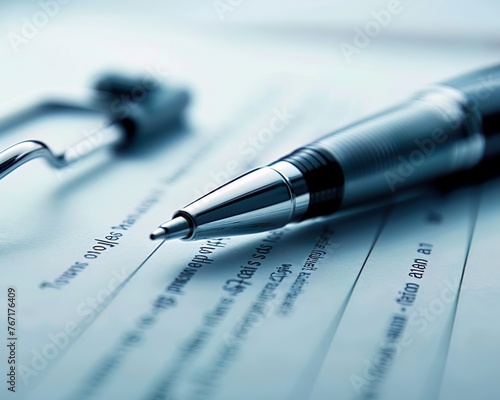 Strategic signing, closeup on dealmaking for financial services marketing