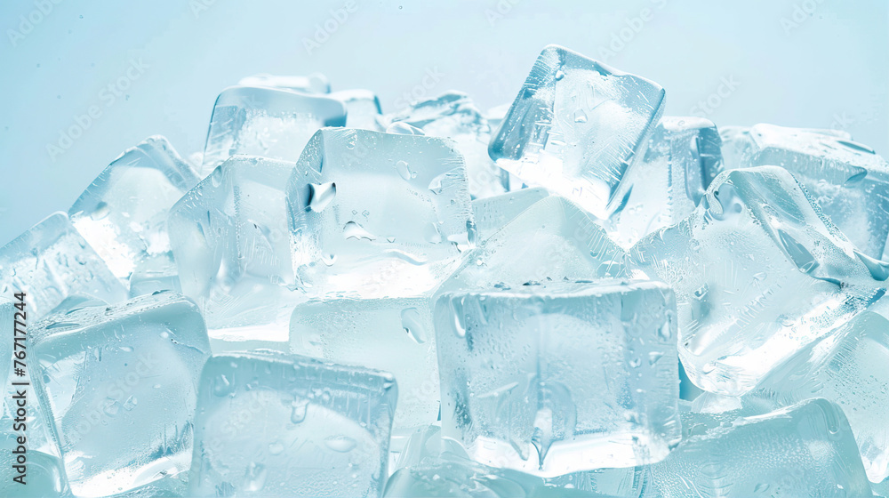 Obraz premium Round floral frame on black background