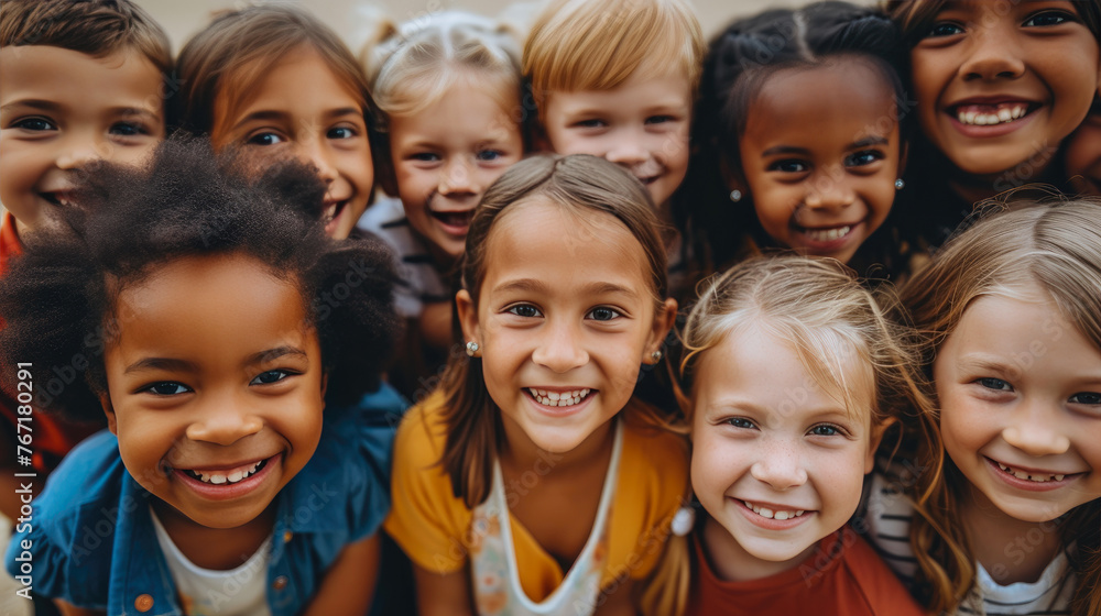 Cultural Tapestry: Happy Faces of Multinational Kids Cultural Tapestry: Happy Faces of Multinational Kids
