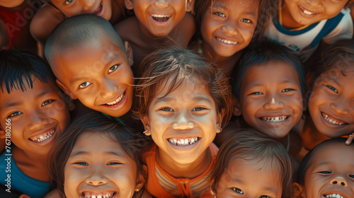 Unity in Diversity: Smiles of Multicultural Childhood