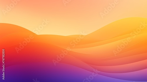 Explore a sunrise gradient background ablaze with vitality, where golden yellows transition into soothing violets, providing a captivating backdrop for graphic resources.