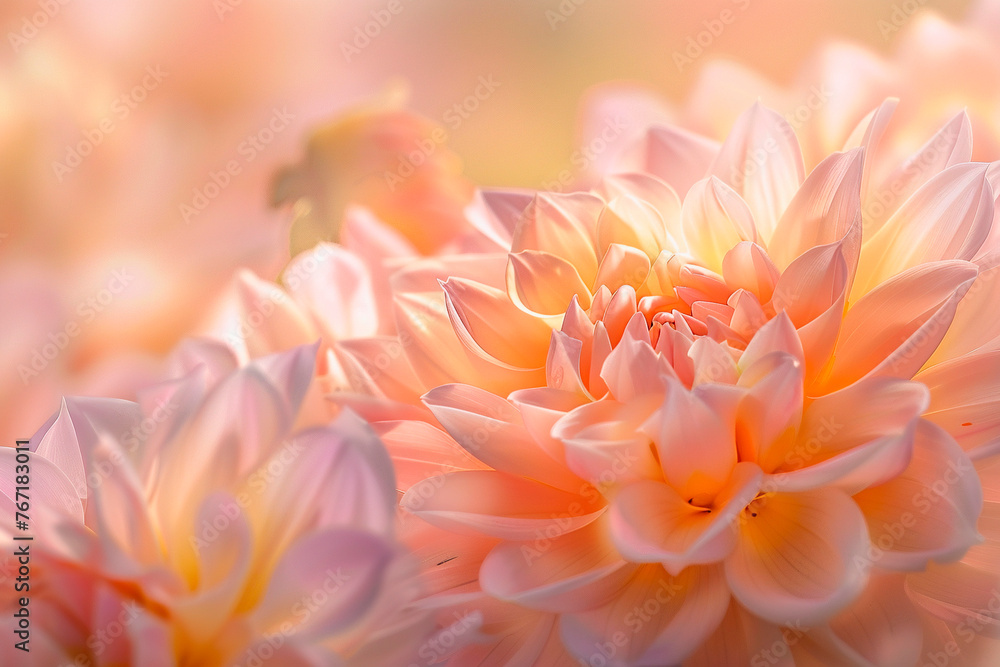 A detailed view of orange chrysanthemum flowers grouped closely together.