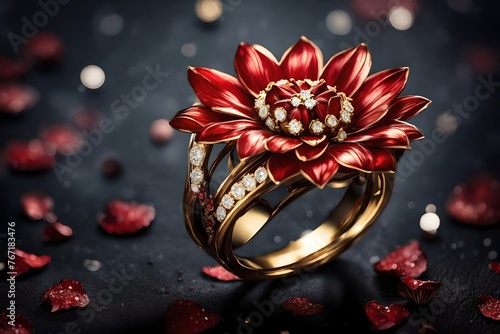 precious golden wedding ring