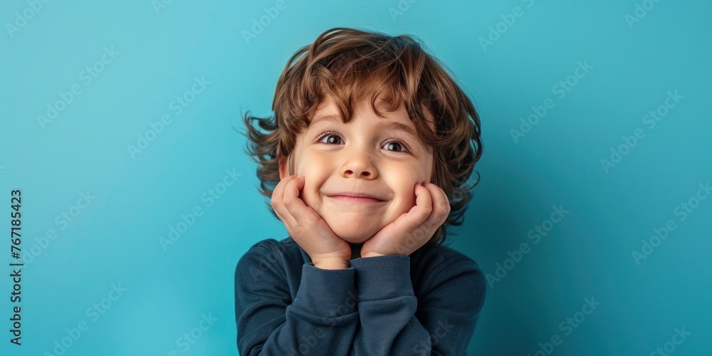 Cheery Scandinavian Boy With Bright Smile Cheery Scandinavian Boy With Bright Smile