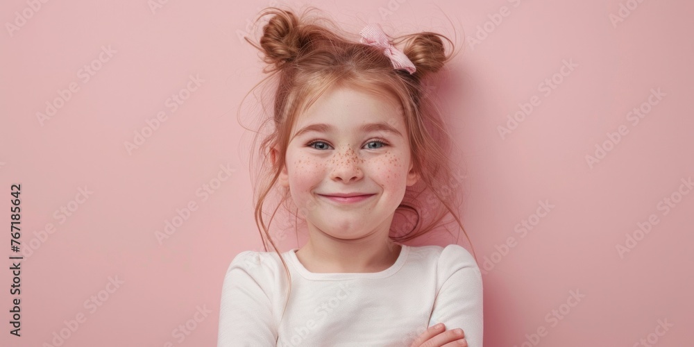 Happy Scandinavian Girl Smiling Happy Scandinavian Girl Smiling