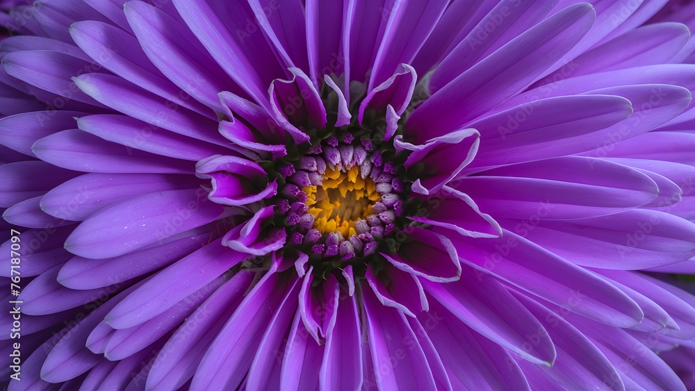 Macro lens used to capture interesting abstract purple flower Macro lens used to capture interesting abstract purple flower