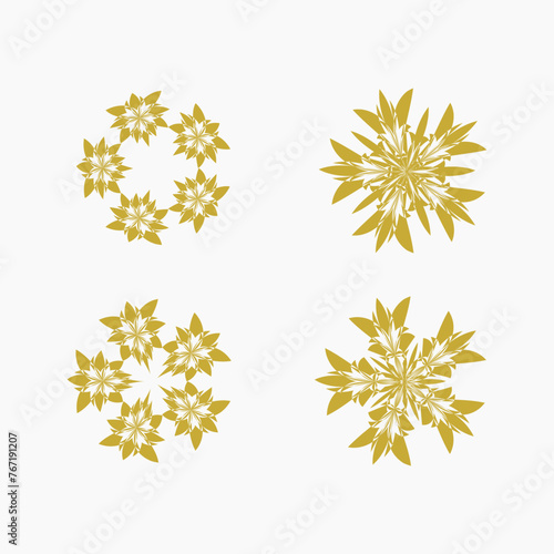 Set of abstract ornaments