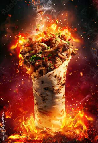 Wallpaper Mural Doner kebab Torontodigital.ca