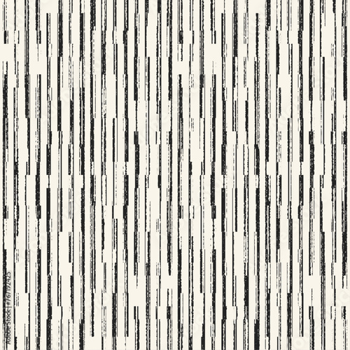 Monochrome Grain Broken Stripe Pattern