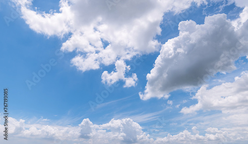 clear blue sky background clouds with background. 