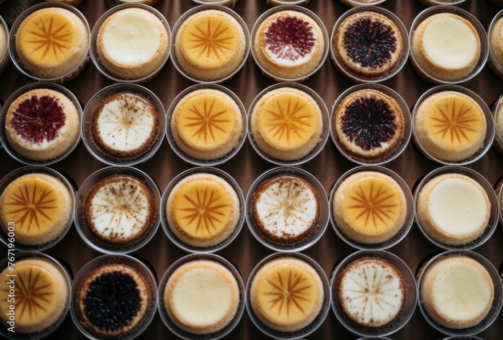 Assortment of small desserts Assortment of small desserts