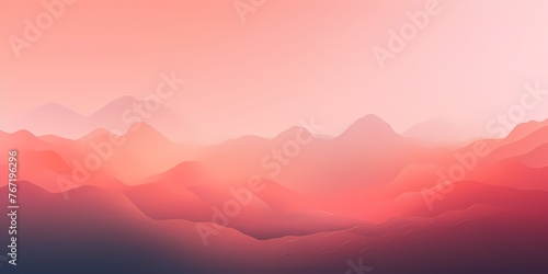 An enchanting gradient background, blending from soft peach to deep crimson, casting a mesmerizing glow that invites exploration and creativity in graphic design. © Kanwal