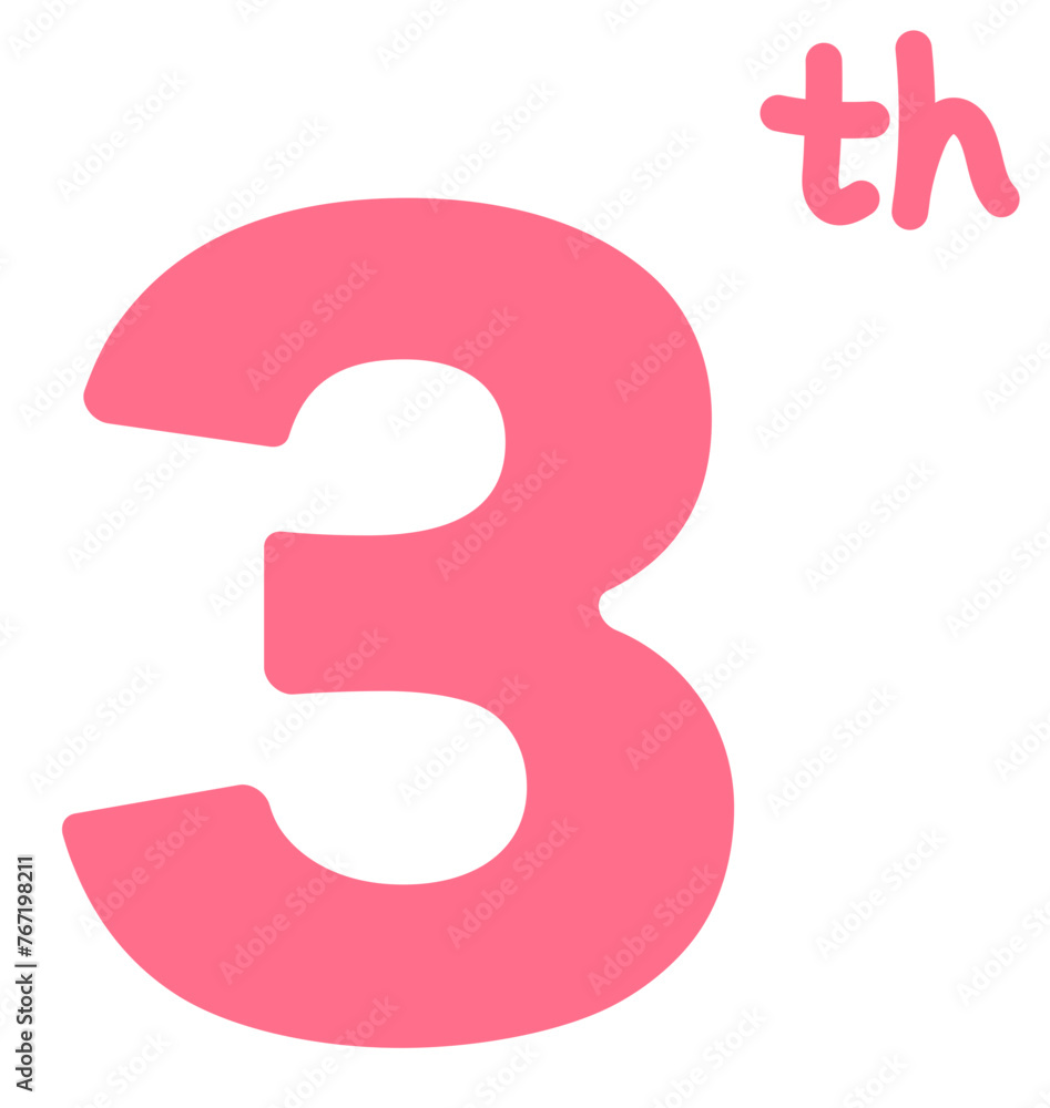 Birthday Number 3 Birthday Number 3