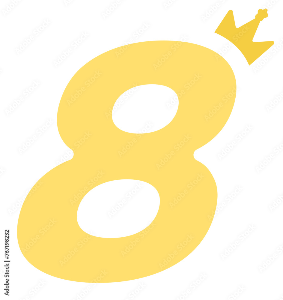 Birthday Number 8 Birthday Number 8