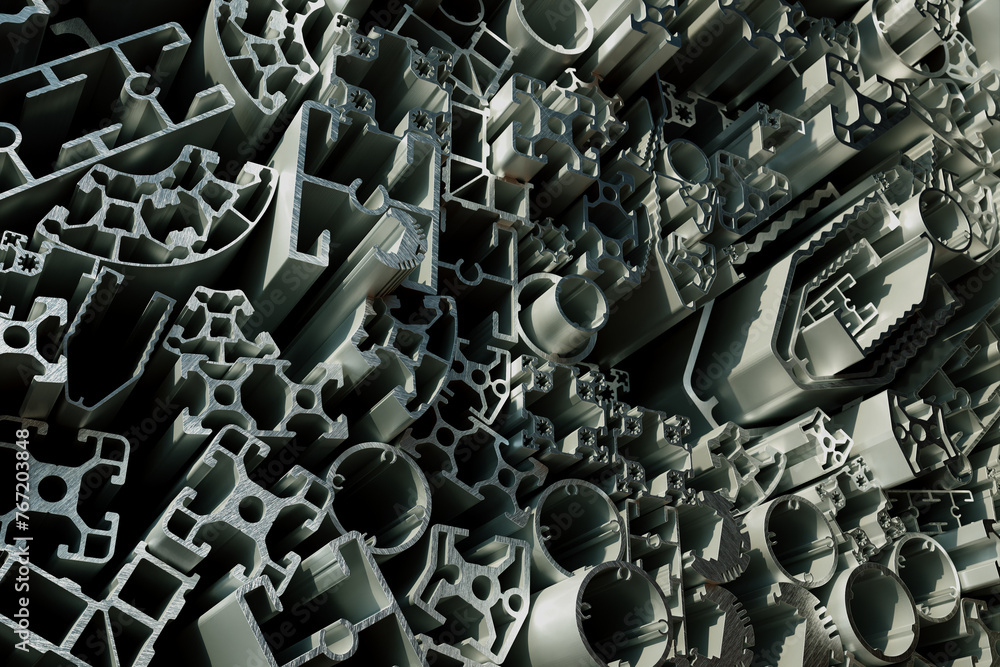 Comprehensive Assortment of Metallic Profiles for Industrial Use