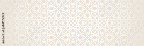  Islamic ornament vector. Ramadan or Eid pattern. Geometric 3d shape. Texture arabian traditional motif
Arabic pattern background.
