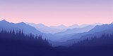 A tranquil evening gradient background, with soft lavender hues fading into deep indigo shades, creating a serene atmosphere for design inspiration.