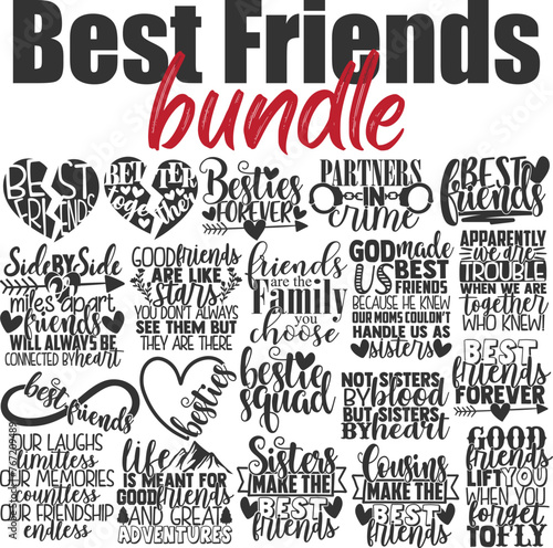 Best Friends Vector Bundle