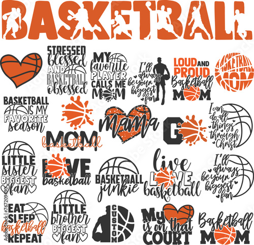 Basketball Vector Bundle