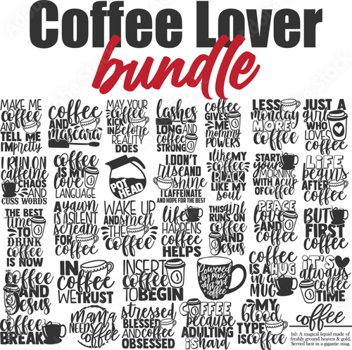 Coffee Lover Vector Bundle