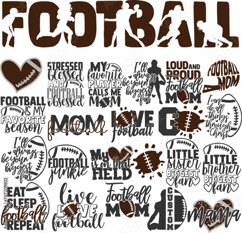 Football Vector Bundle