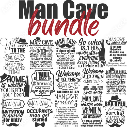 Man Cave Vector Bundle