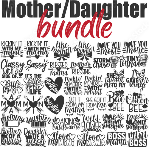 Mother/Daughter Vector Bundle