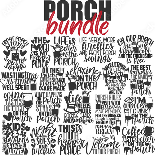 Porch Vector Bundle