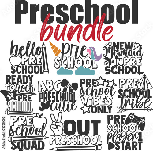 Preschool Vector Bundle